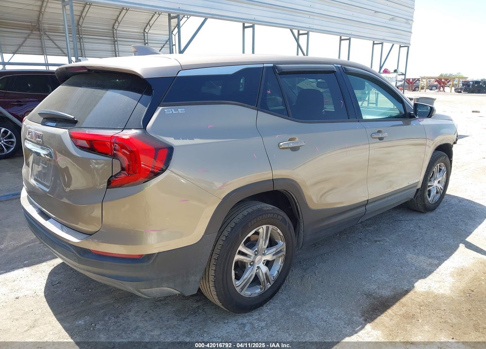 2018 GMC TERRAIN SLE VIN: 3GKALMEV0JL320225