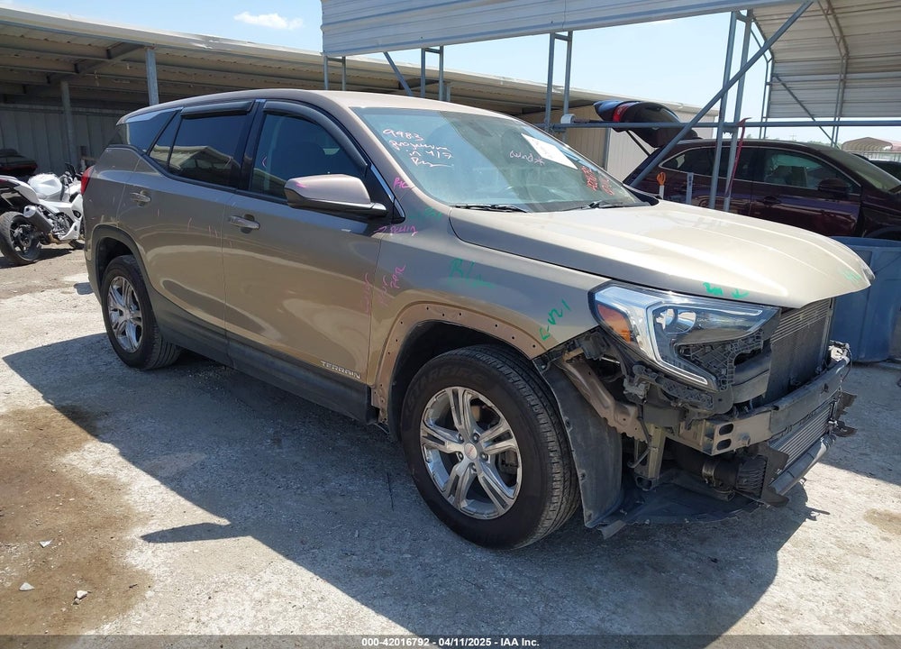 2018 GMC TERRAIN SLE VIN: 3GKALMEV0JL320225