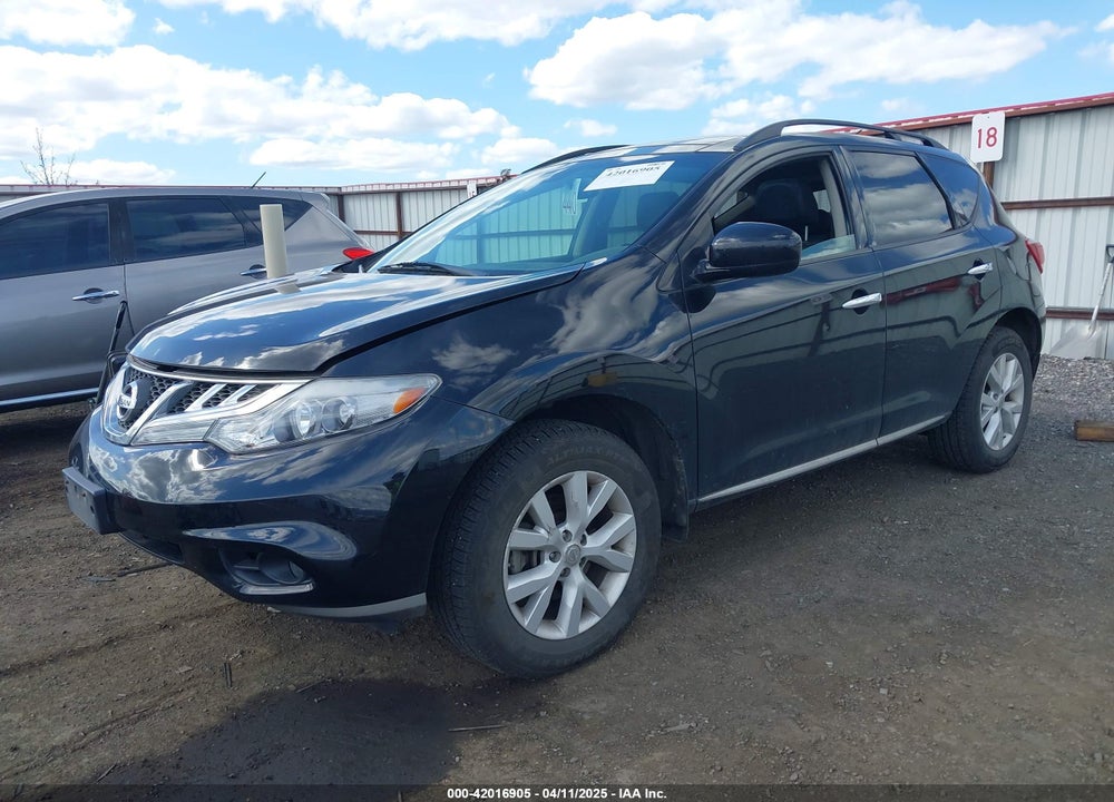 2012 NISSAN MURANO S/SL/LE VIN: JN8AZ1MWXCW202798