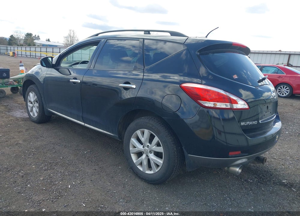 2012 NISSAN MURANO S/SL/LE VIN: JN8AZ1MWXCW202798