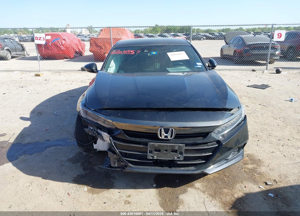 2022 HONDA ACCORD VIN: 1HGCV1F30NA094695