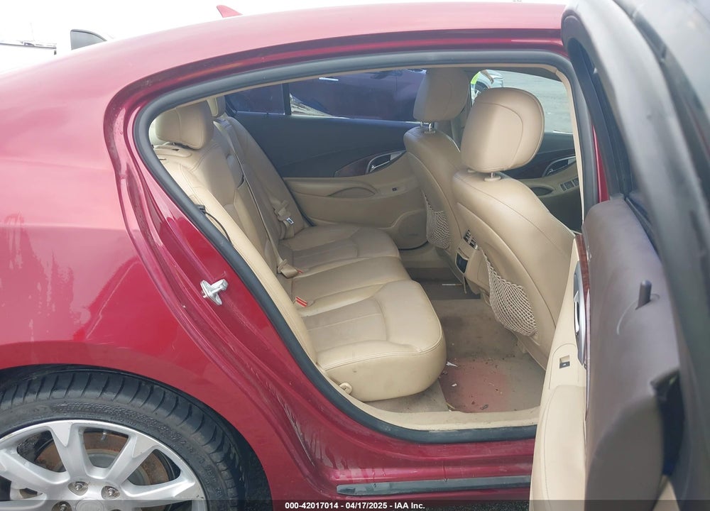 2011 BUICK LACROSSE CXS VIN: 1G4GE5ED2BF280492