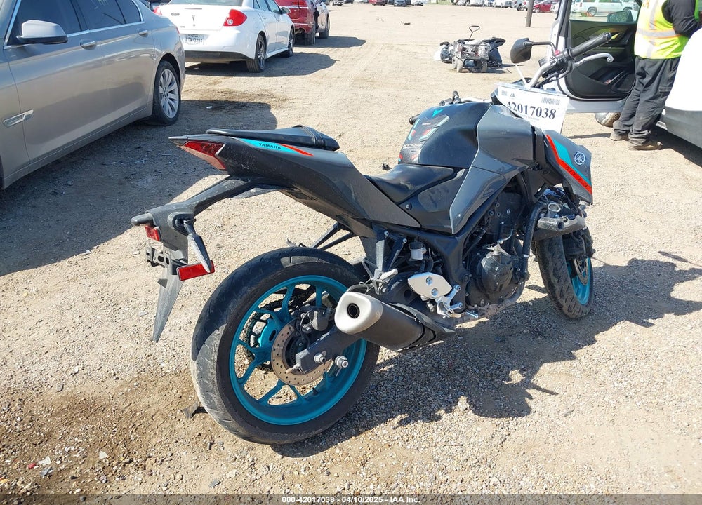 2022 YAMAHA MT-03 VIN: MH3RH20Y9NK008161