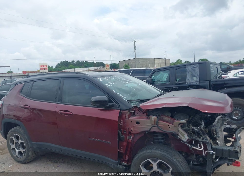 2022 JEEP COMPASS VIN: 3C4NJDDB3NT203092