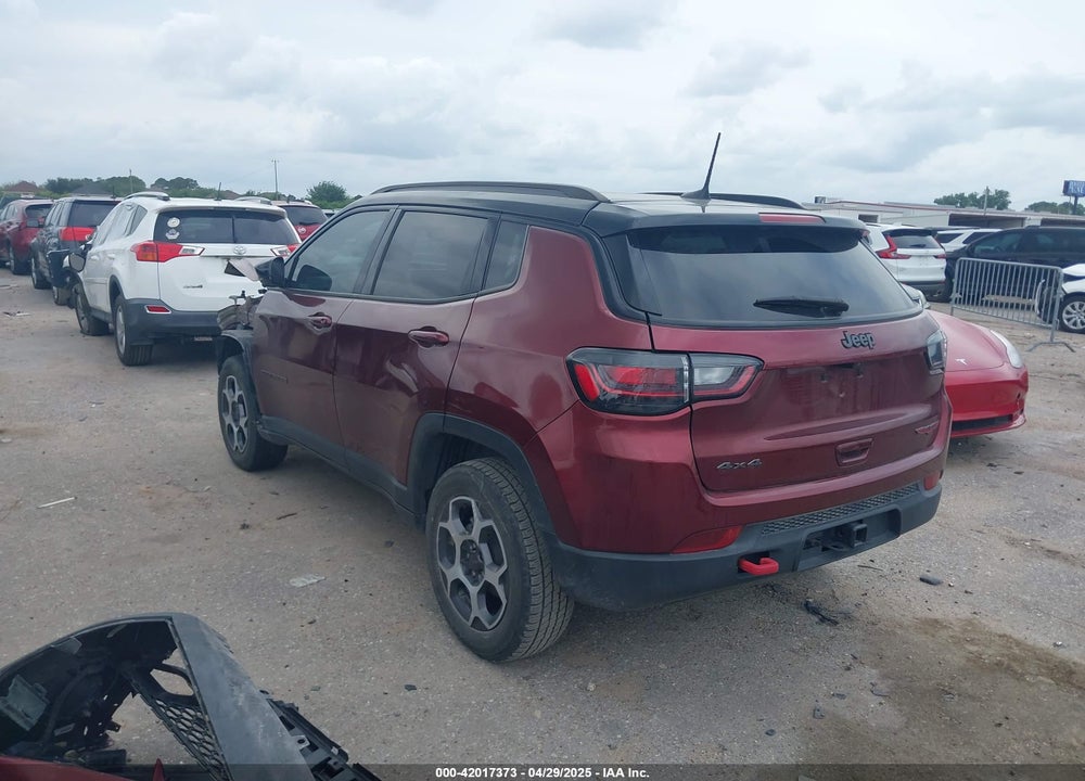 2022 JEEP COMPASS VIN: 3C4NJDDB3NT203092