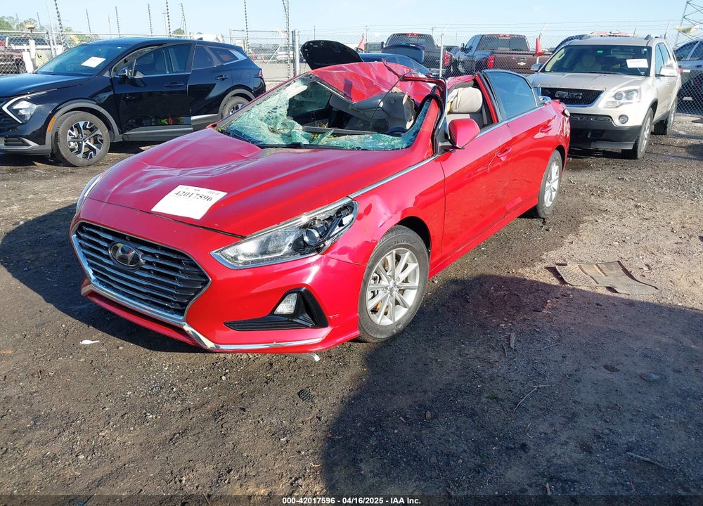 2019 HYUNDAI SONATA SE VIN: 5NPE24AF7KH740256