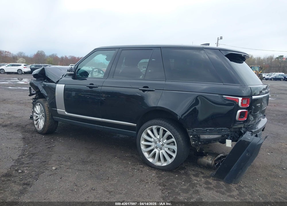 2021 LAND ROVER RANGE ROVER VIN: SALGS2RU3MA422587