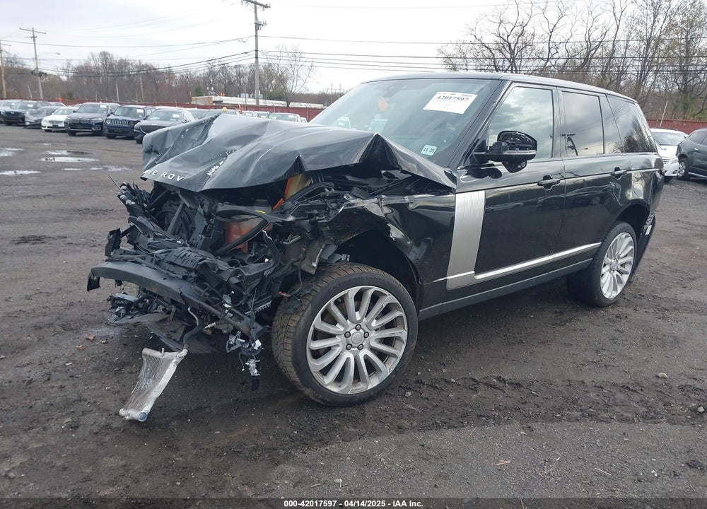 2021 LAND ROVER RANGE ROVER VIN: SALGS2RU3MA422587