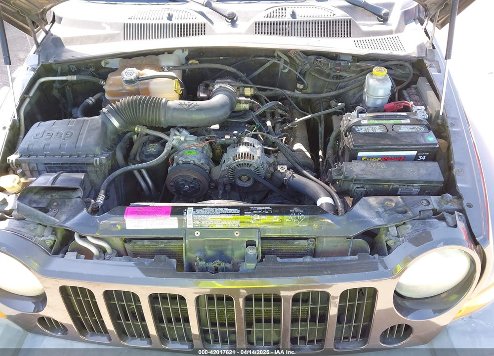 2005 JEEP LIBERTY SPORT VIN: 1J4GK48K05W680096