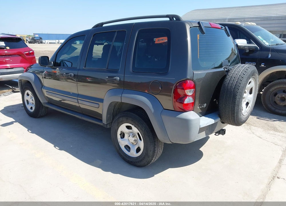 2005 JEEP LIBERTY SPORT VIN: 1J4GK48K05W680096
