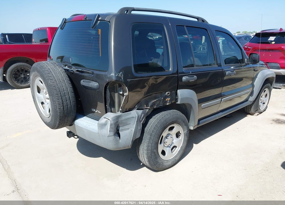 2005 JEEP LIBERTY SPORT VIN: 1J4GK48K05W680096