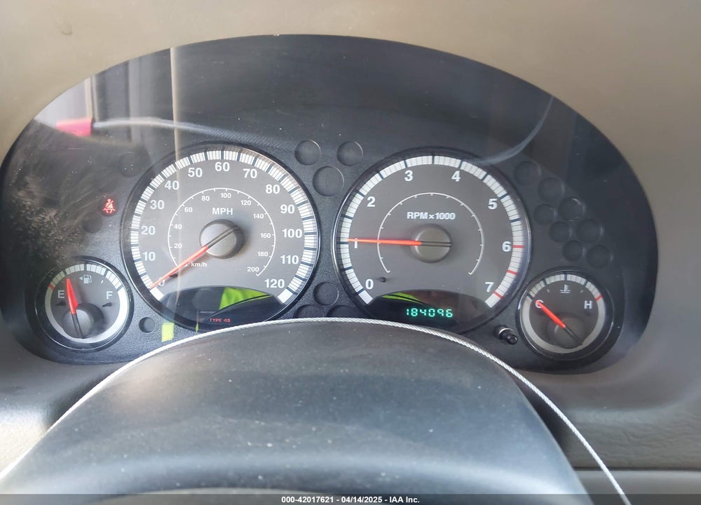2005 JEEP LIBERTY SPORT VIN: 1J4GK48K05W680096