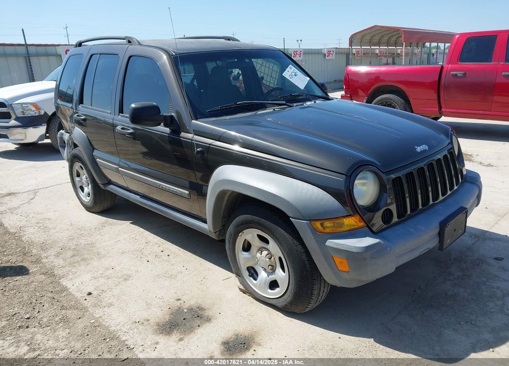 2005 JEEP LIBERTY SPORT VIN: 1J4GK48K05W680096