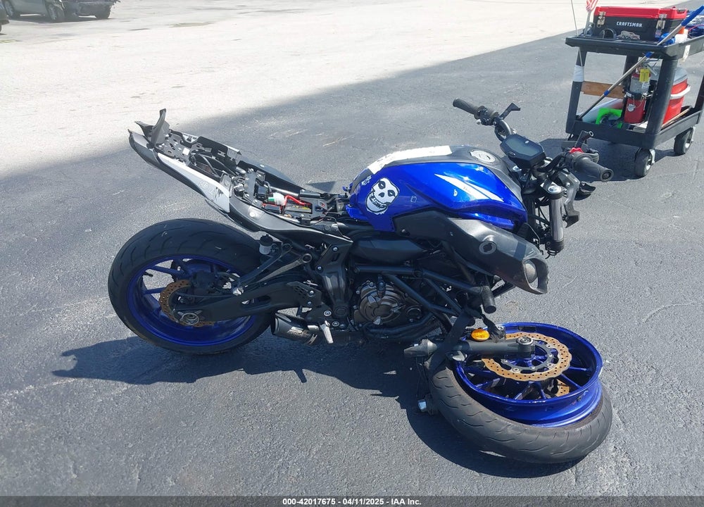 2020 YAMAHA MT07 VIN: JYARM27E5LA007027