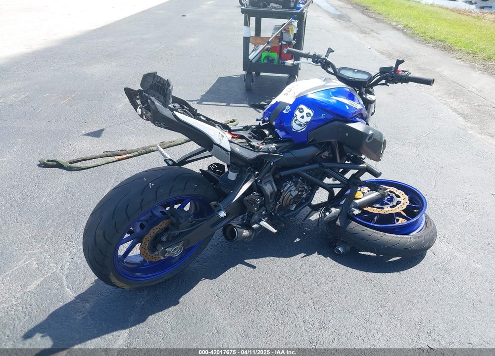 2020 YAMAHA MT07 VIN: JYARM27E5LA007027