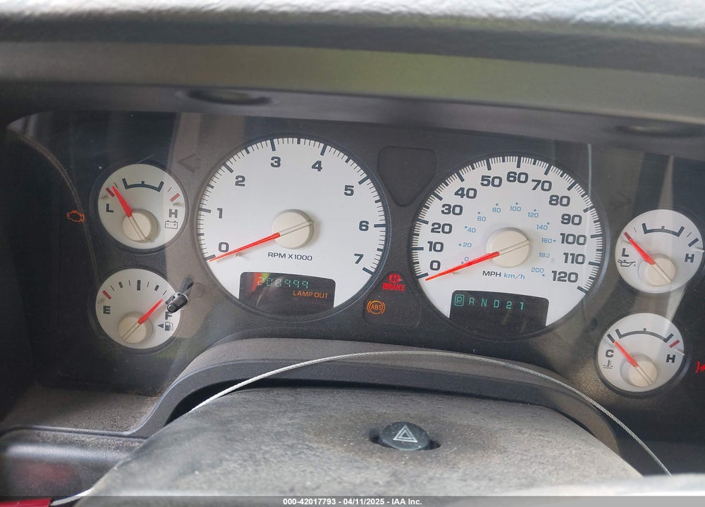 2005 DODGE RAM 1500 SLT/LARAMIE VIN: 1D7HU16D55J534948