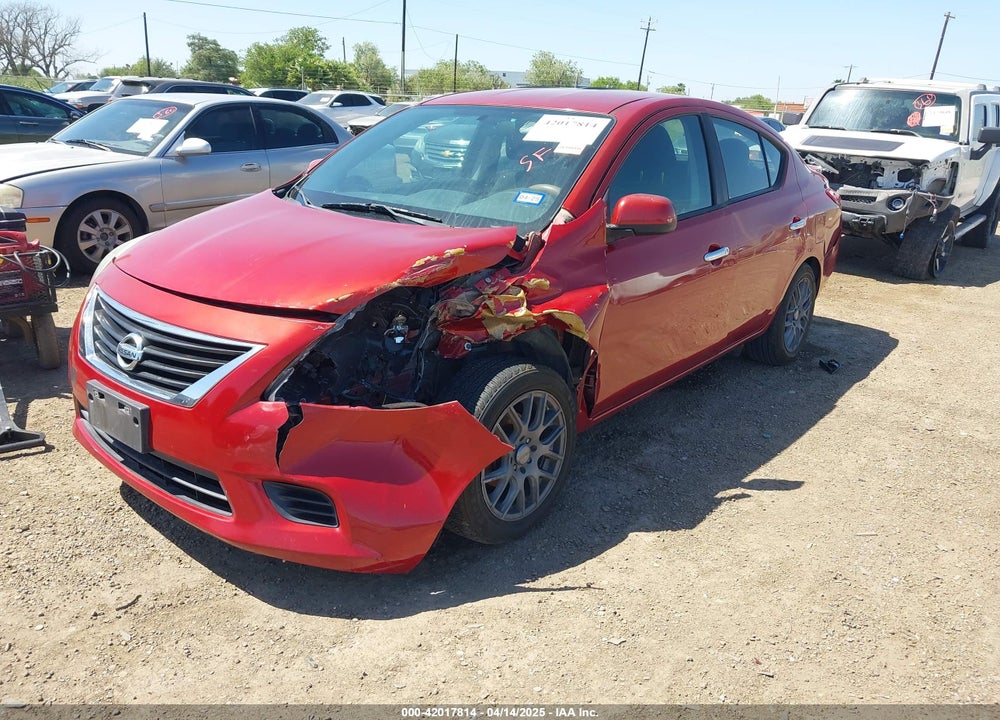 2014 NISSAN VERSA VIN: 3N1CN7AP4EK457643