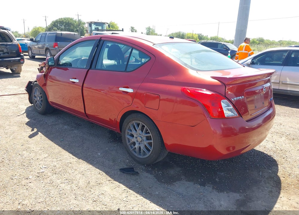 2014 NISSAN VERSA VIN: 3N1CN7AP4EK457643