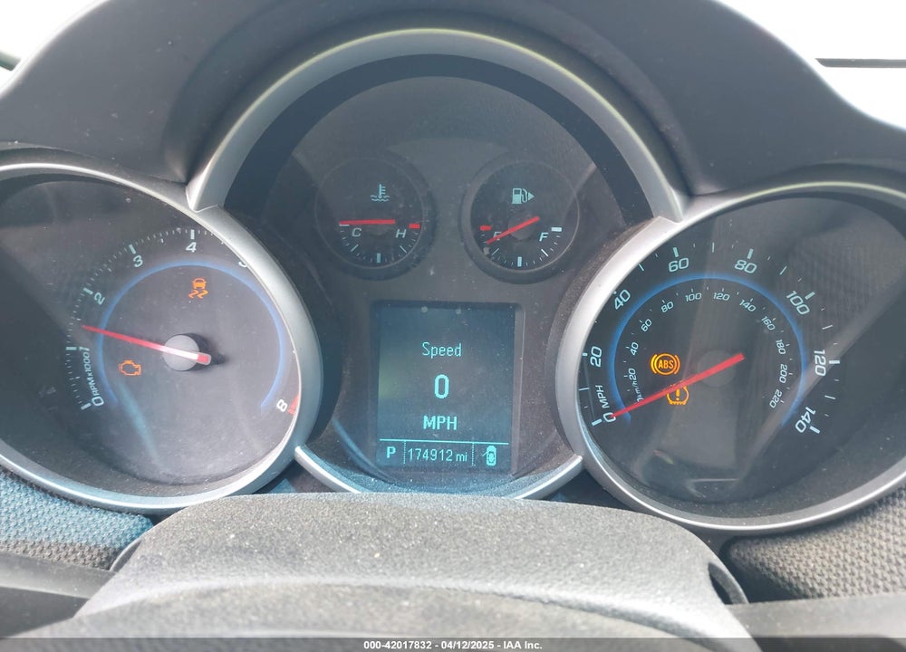 2012 CHEVROLET CRUZE 2LT VIN: 1G1PG5SC1C7122711
