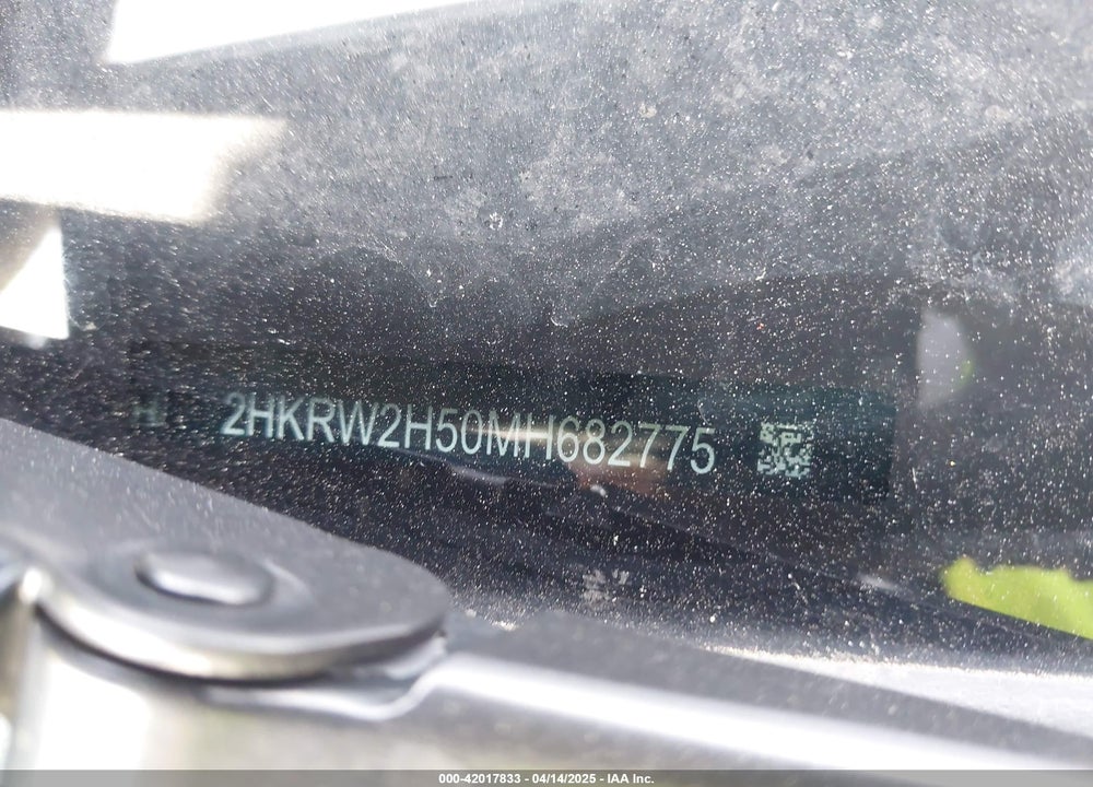 2020 HONDA CR-V VIN: 2HKRW2H5XLH654173