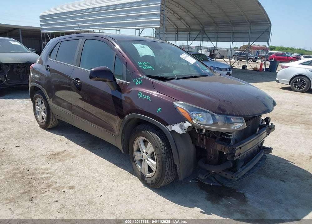2020 CHEVROLET TRAX FWD LS VIN: KL7CJKSB0LB338704