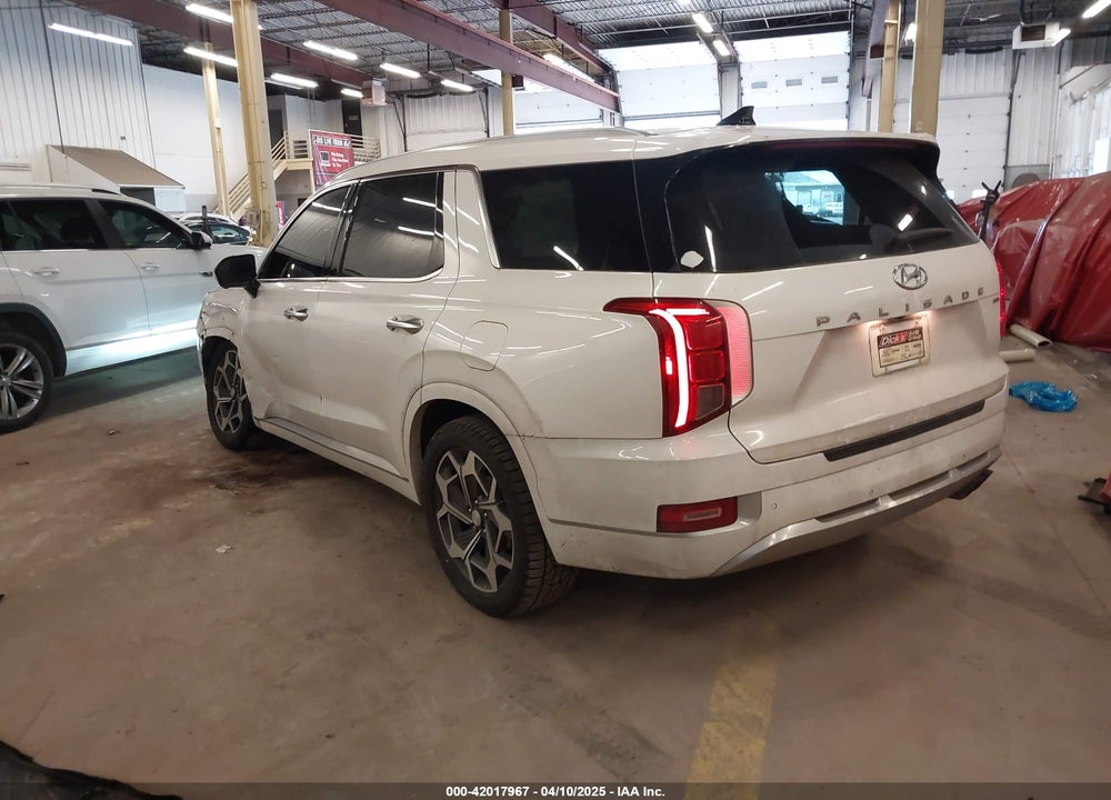 2021 HYUNDAI PALISADE CALLIGRAPHY VIN: KM8R7DHE0MU207606