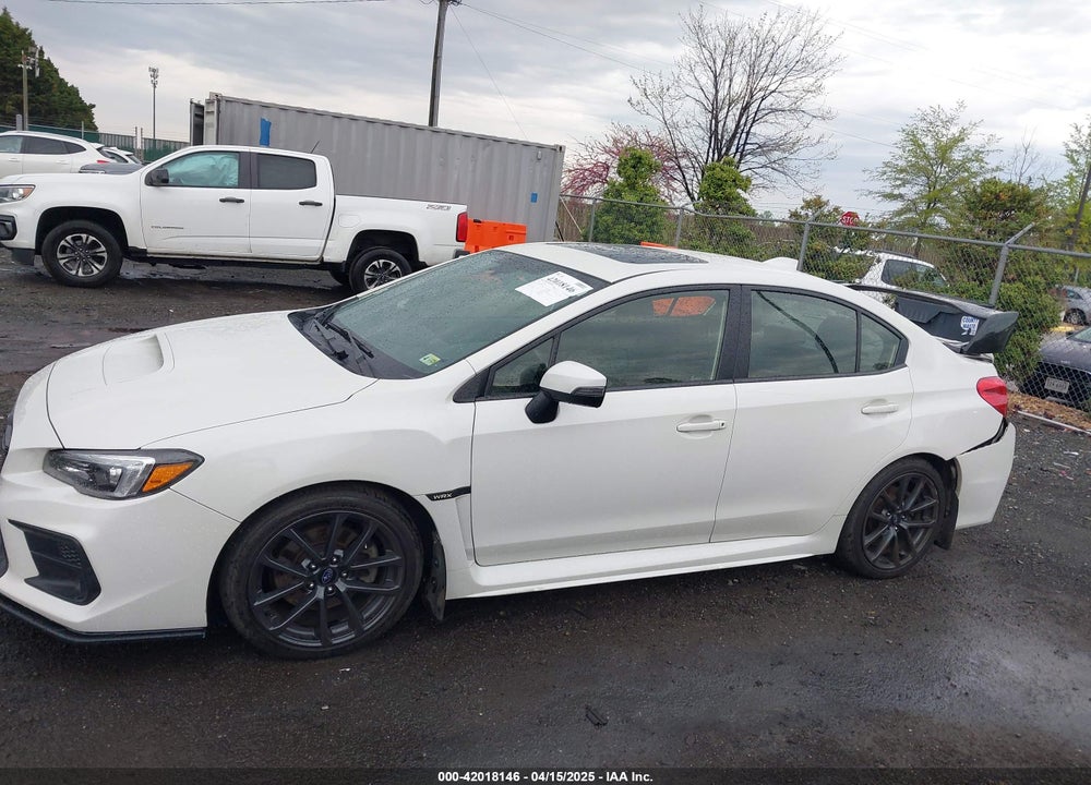 2018 SUBARU WRX VIN: JF1VA1L60J8801626