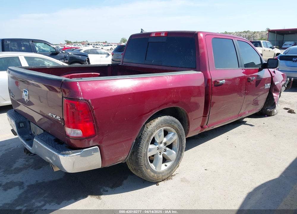 2017 RAM 1500 LONE STAR 4X4 5'7 BOX VIN: 1C6RR7LT0HS538748