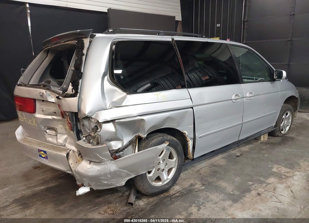 2001 HONDA ODYSSEY EX VIN: 2HKRL18671H565069