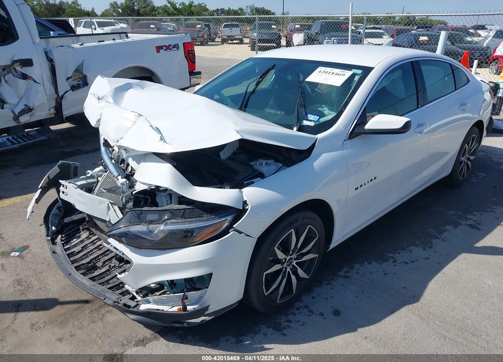 2020 CHEVROLET MALIBU FWD RS VIN: 1G1ZG5ST9LF118260