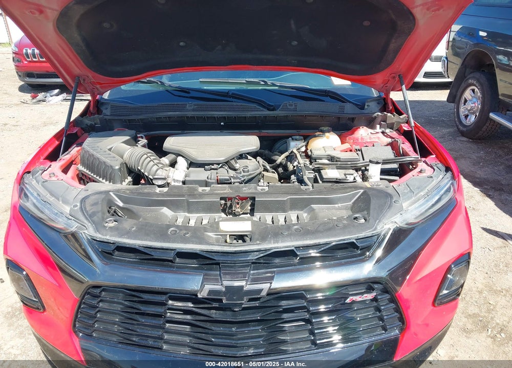 2021 CHEVROLET BLAZER VIN: 3GNKBERS6MS581014