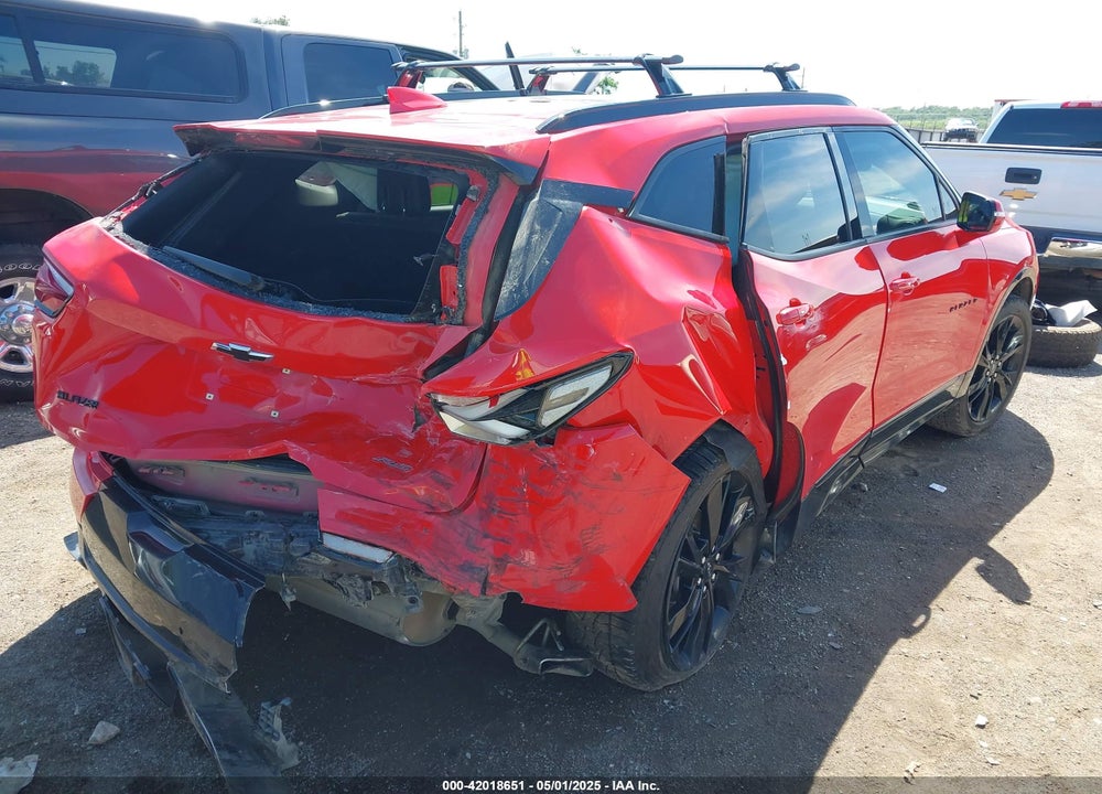 2021 CHEVROLET BLAZER VIN: 3GNKBERS6MS581014
