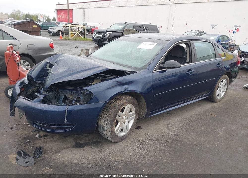 2012 CHEVROLET IMPALA LT VIN: 2G1WG5E3XC1287113
