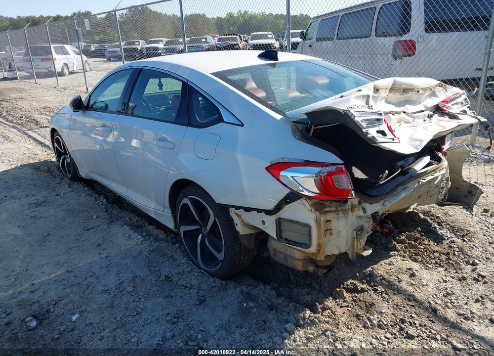 2021 HONDA ACCORD SPORT VIN: 1HGCV1F37MA052992