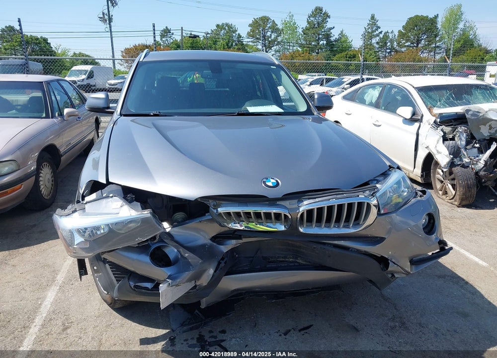 2017 BMW X3 VIN: 5UXWX9C53H0T00496