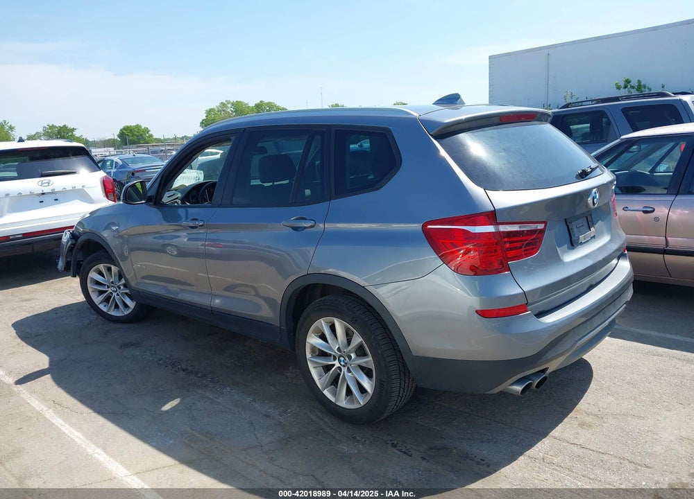 2017 BMW X3 VIN: 5UXWX9C53H0T00496