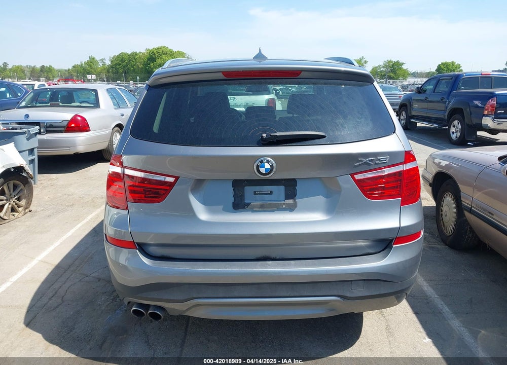 2017 BMW X3 VIN: 5UXWX9C53H0T00496