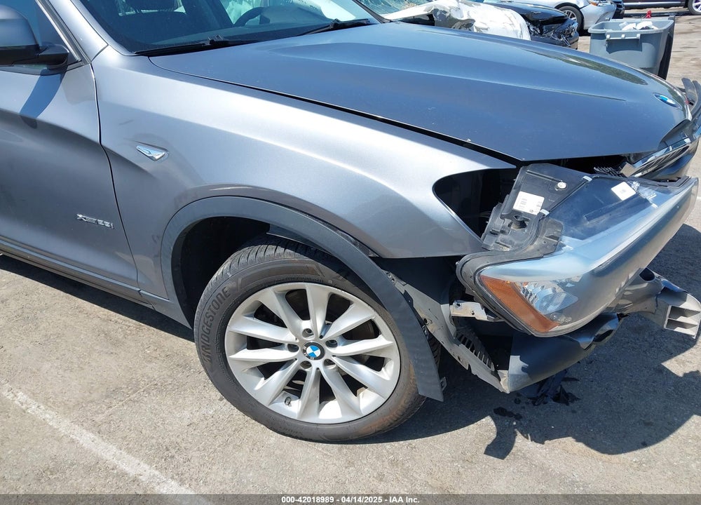 2017 BMW X3 VIN: 5UXWX9C53H0T00496