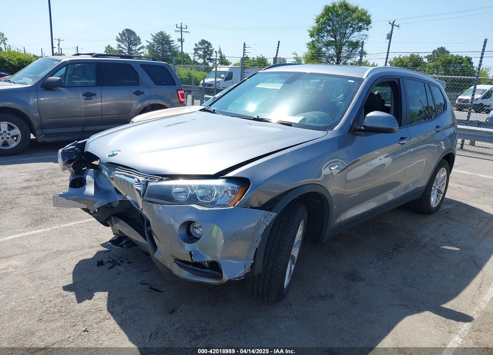 2017 BMW X3 VIN: 5UXWX9C53H0T00496
