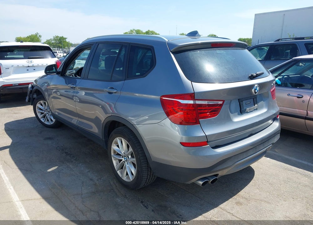 2017 BMW X3 VIN: 5UXWX9C53H0T00496