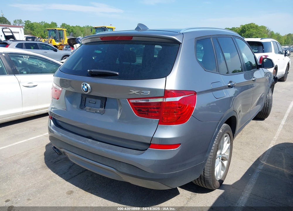 2017 BMW X3 VIN: 5UXWX9C53H0T00496
