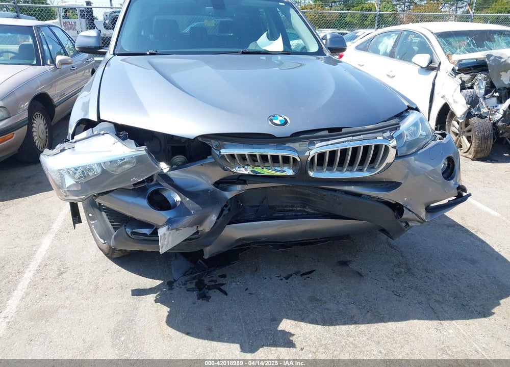 2017 BMW X3 VIN: 5UXWX9C53H0T00496