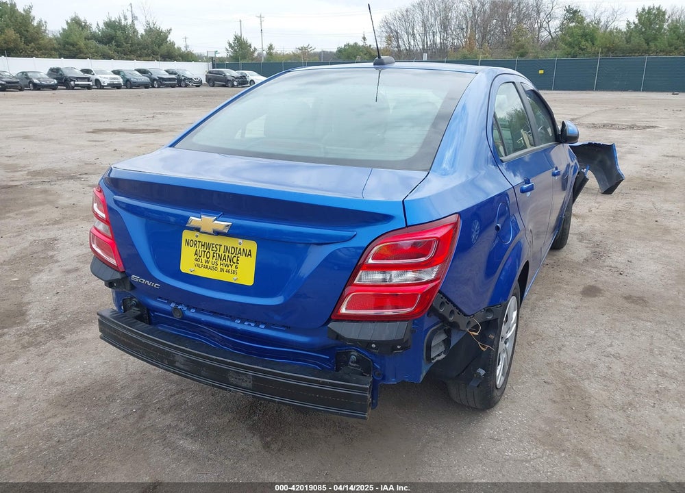 2017 CHEVROLET SONIC LS AUTO VIN: 1G1JB5SH0H4154624