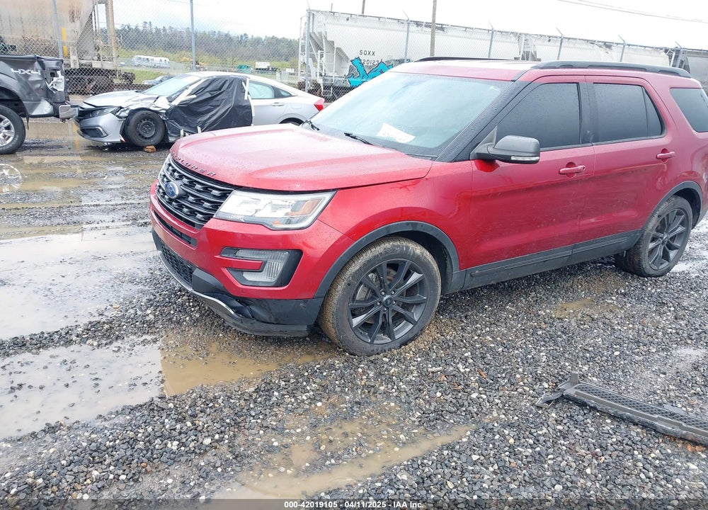 2017 FORD EXPLORER XLT VIN: 1FM5K7D81HGE18994