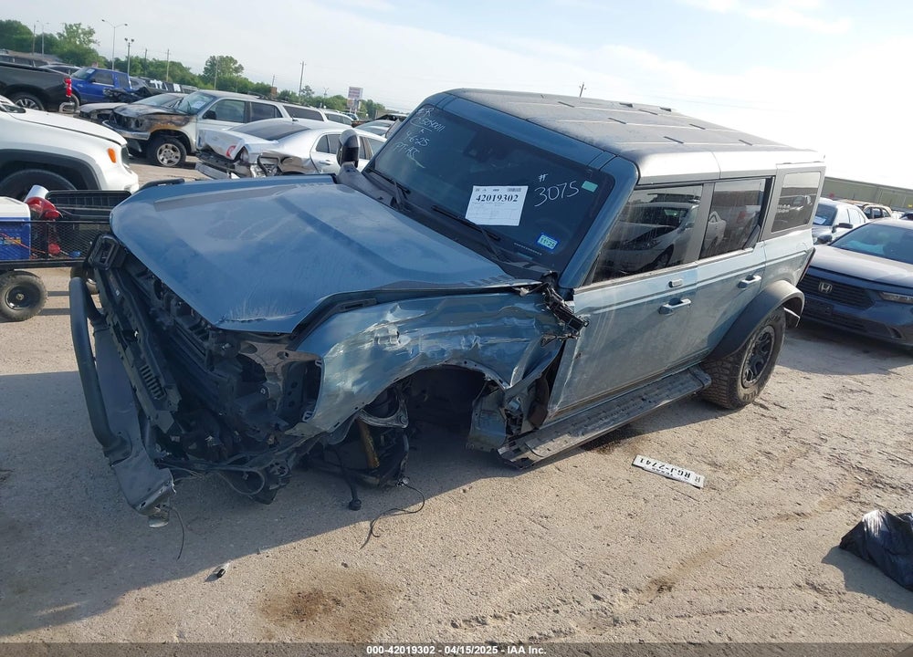 2021 FORD BRONCO FIRST EDITION VIN: 1FMEE5EPXMLA43075