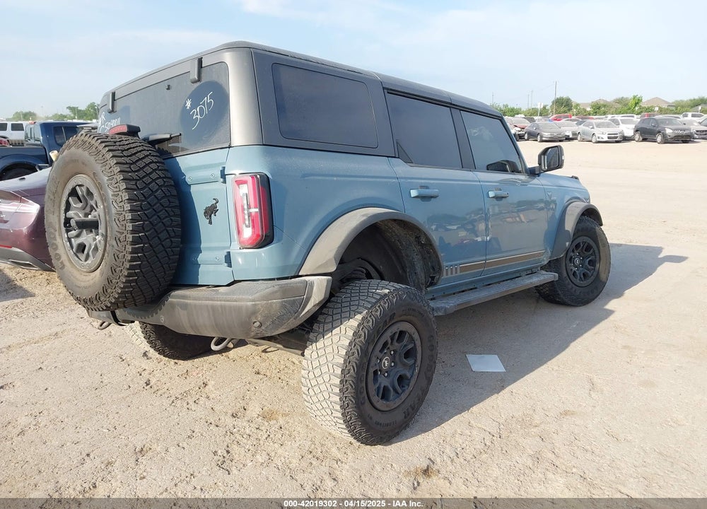 2021 FORD BRONCO FIRST EDITION VIN: 1FMEE5EPXMLA43075