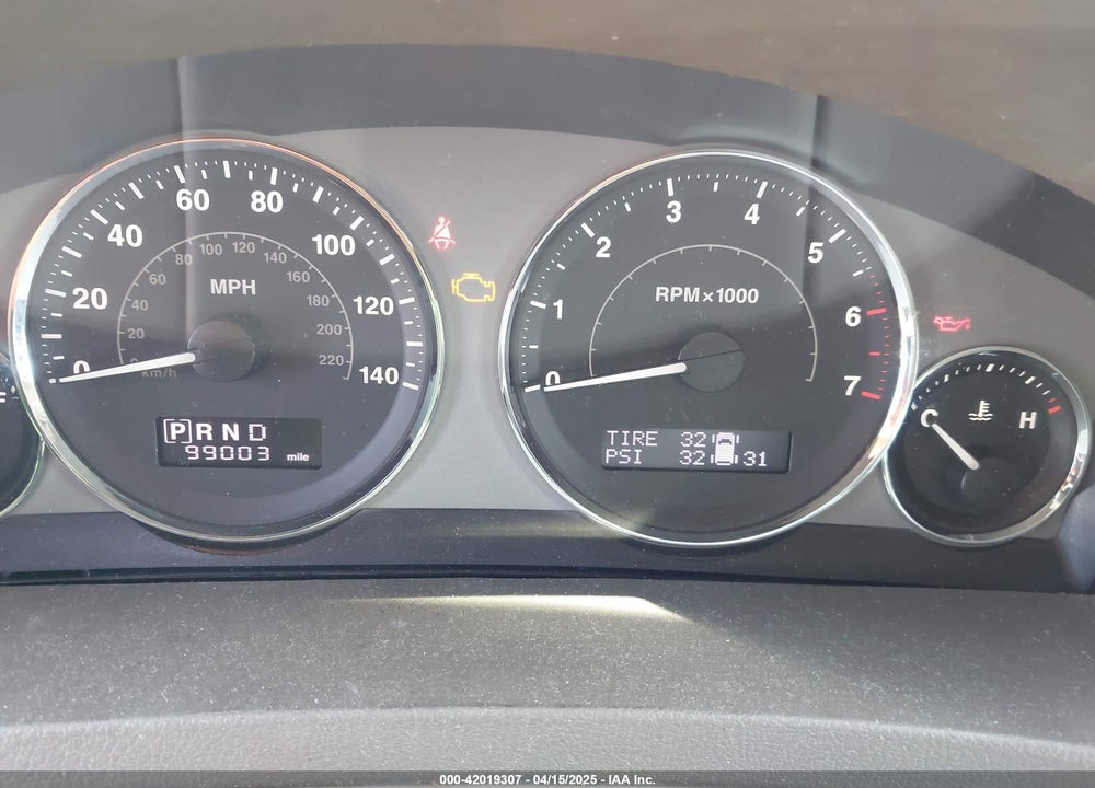 2008 JEEP GRAND CHEROKEE VIN: 1J8HS68268C192341