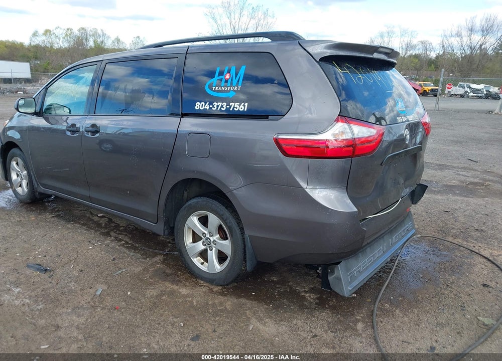 2019 TOYOTA SIENNA VIN: 5TDZZ3DC3KS988944