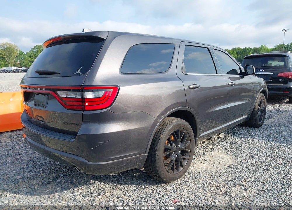 2015 DODGE DURANGO VIN: 1C4RDHDG9FC770979
