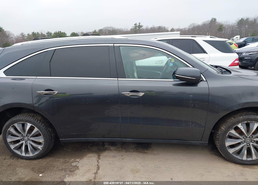 2014 ACURA MDX VIN: 5FRYD4H4XEB046657